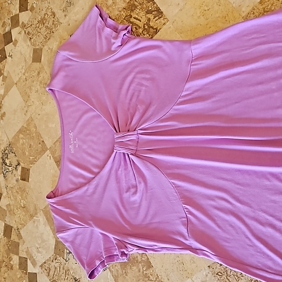 Willi Smith Purple Top Shirt Blouse Size M Medium - Picture 4 of 16